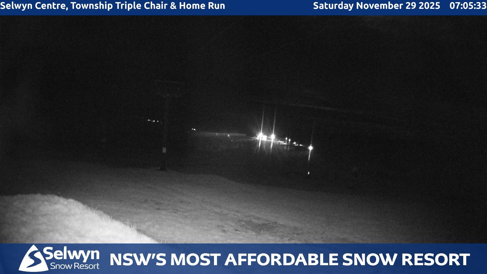 Webcam Selwyn Snowfields: Township