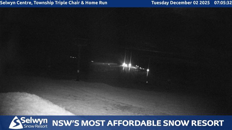 Webcam Selwyn Snowfields: Township