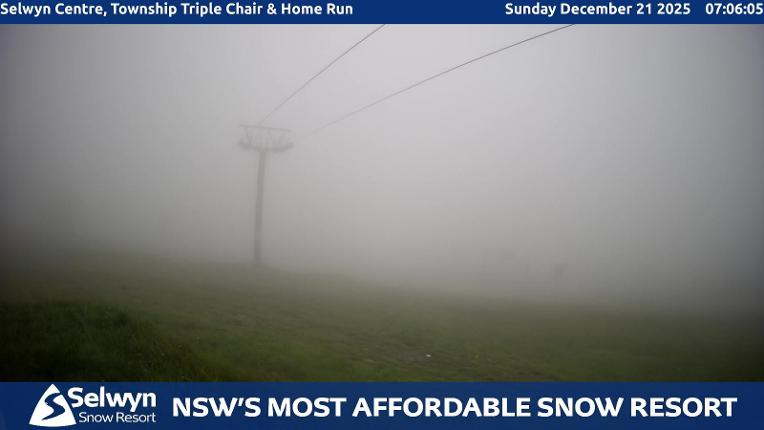 Webcam Selwyn Snowfields: Township