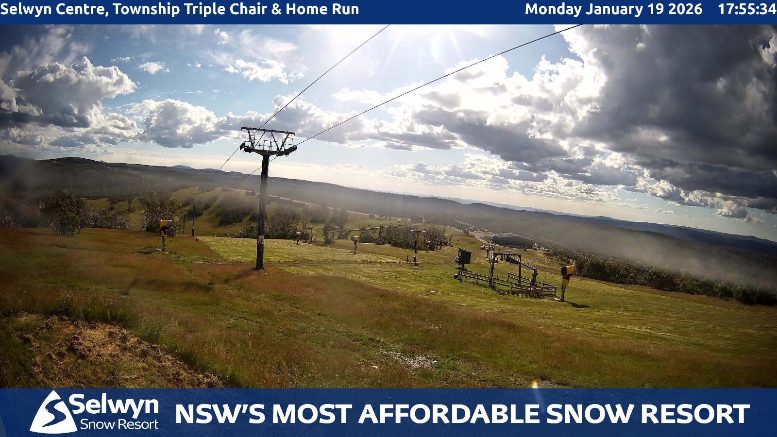 Webcam Selwyn Snowfields: Township