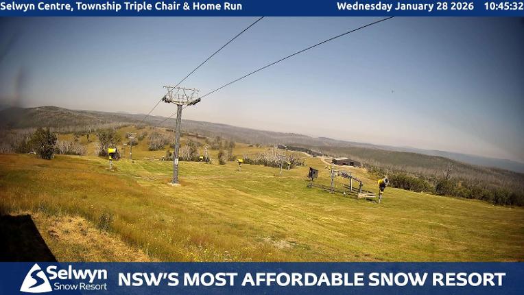 Webcam Selwyn Snowfields: Township