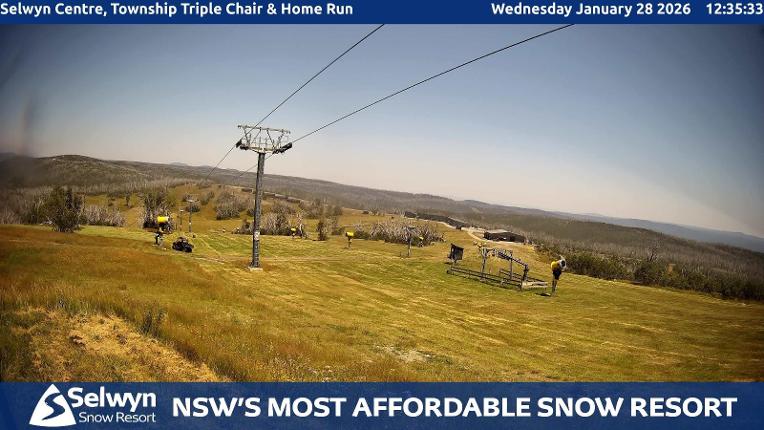 Webcam Selwyn Snowfields: Township