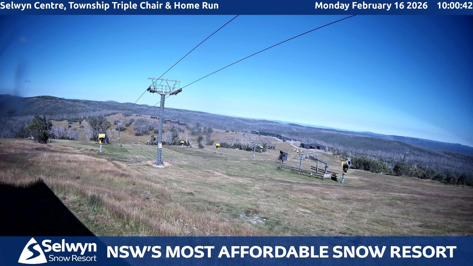 Webcam Selwyn Snowfields: Township