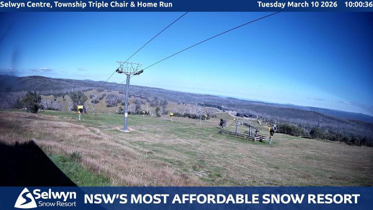Webcam Selwyn Snowfields: Township