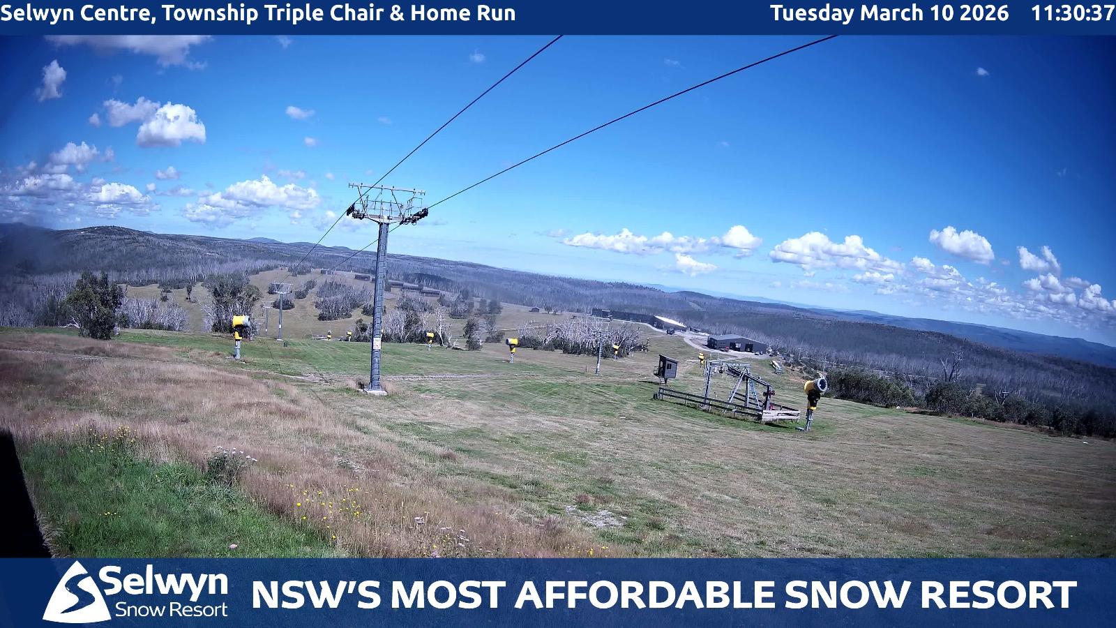 Webcam Selwyn Snowfields: Township