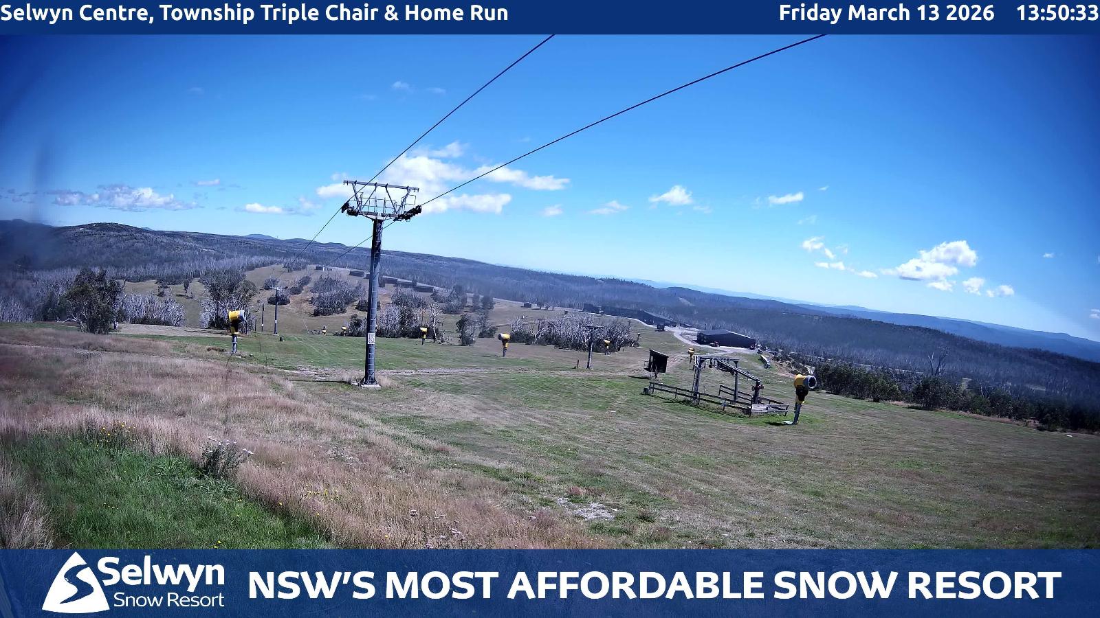 Webcam Selwyn Snowfields: Township