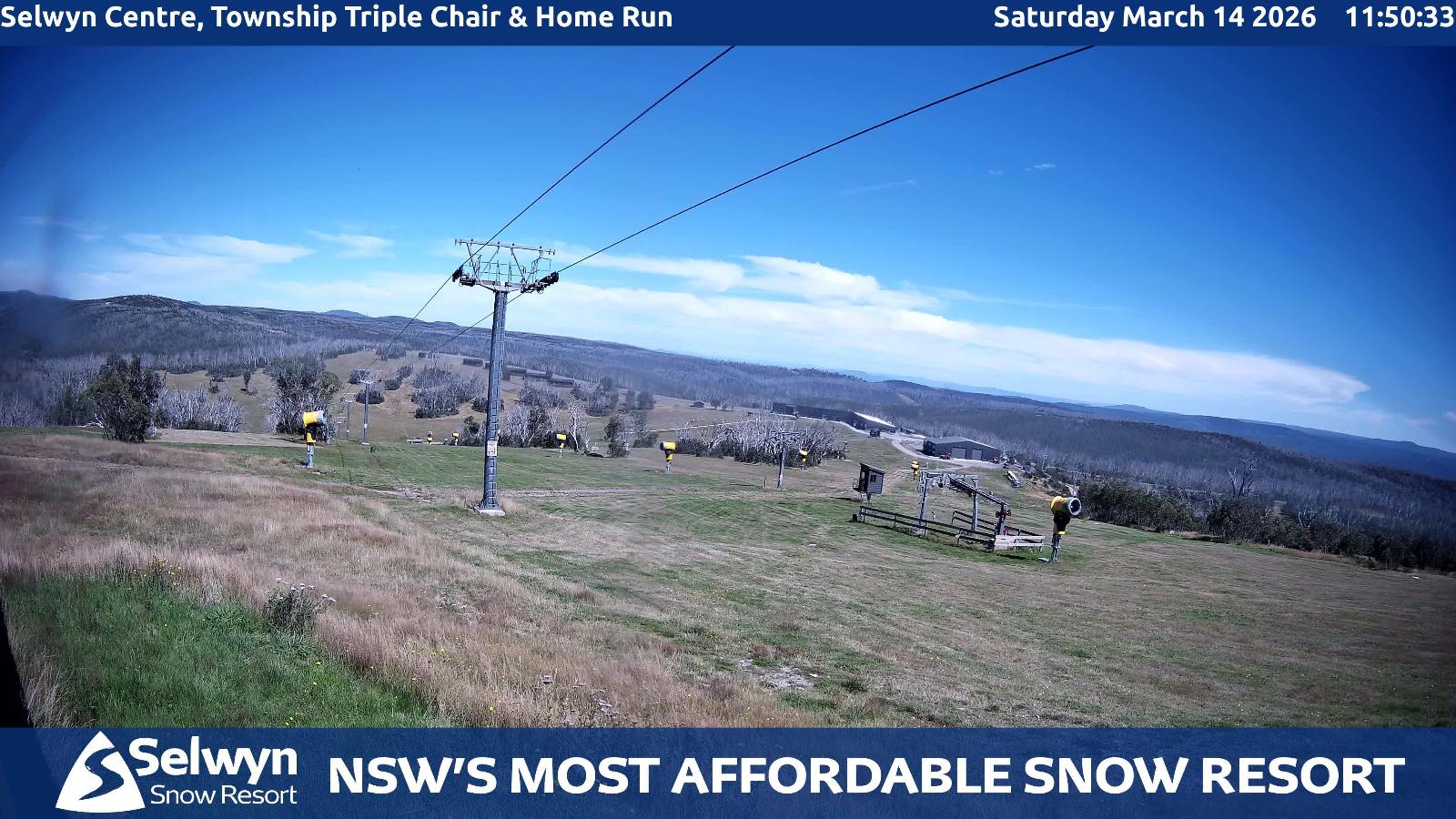 Webcam Selwyn Snowfields: Township