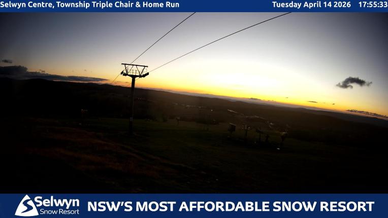 Webcam Selwyn Snowfields: Township