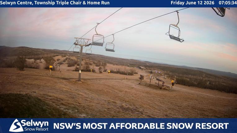 Webcam Selwyn Snowfields: Township