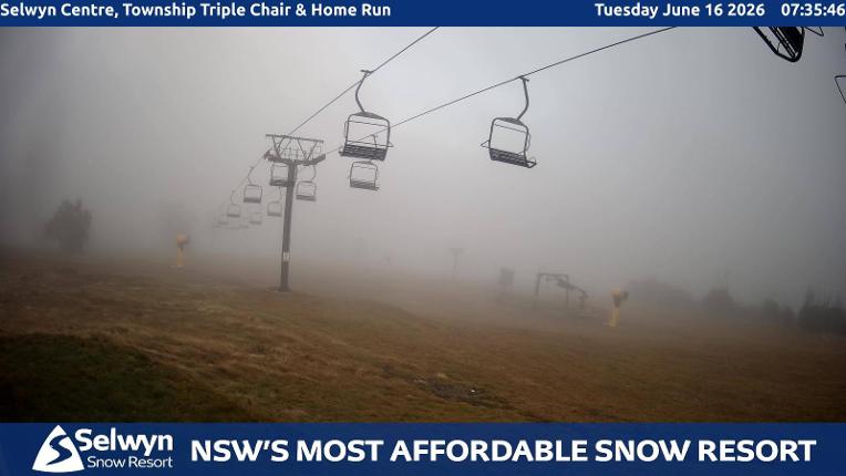 Webcam Selwyn Snowfields: Township
