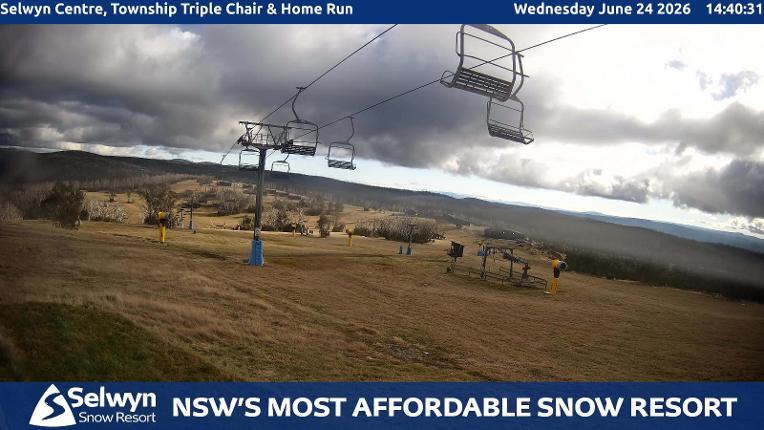 Webcam Selwyn Snowfields: Township
