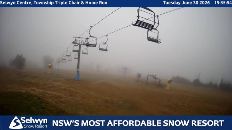 Webcam Selwyn Snowfields: Township