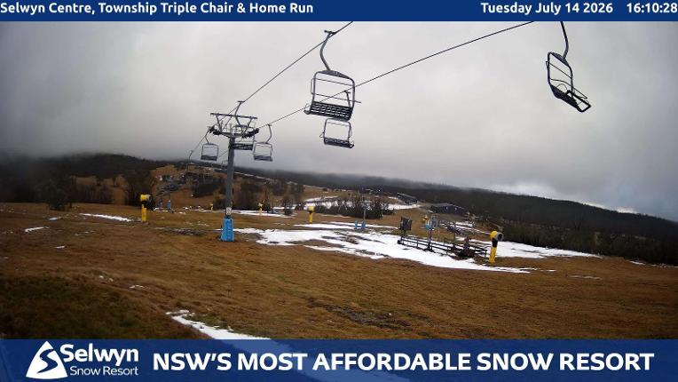 Webcam Selwyn Snowfields: Township