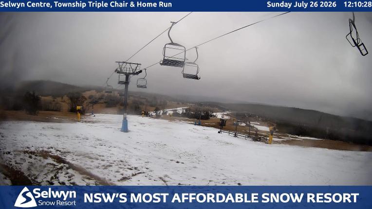 Webcam Selwyn Snowfields: Township