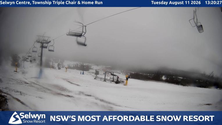 Webcam Selwyn Snowfields: Township