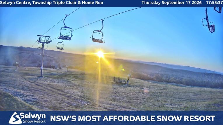 Webcam Selwyn Snowfields: Township