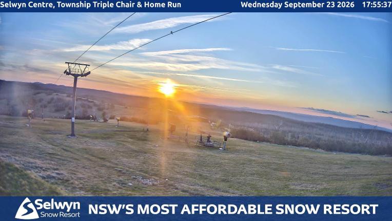 Webcam Selwyn Snowfields: Township