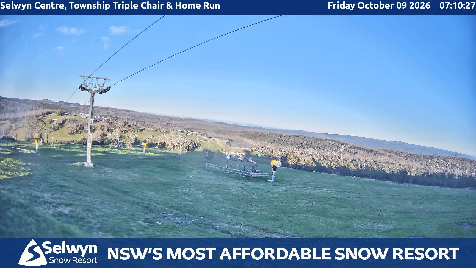 Webcam Selwyn Snowfields: Township