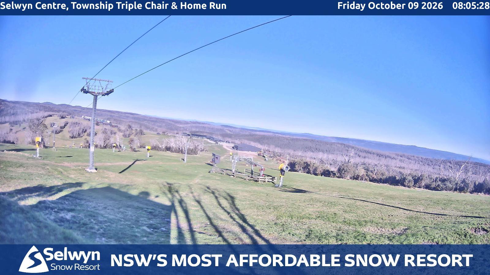 Webcam Selwyn Snowfields: Township