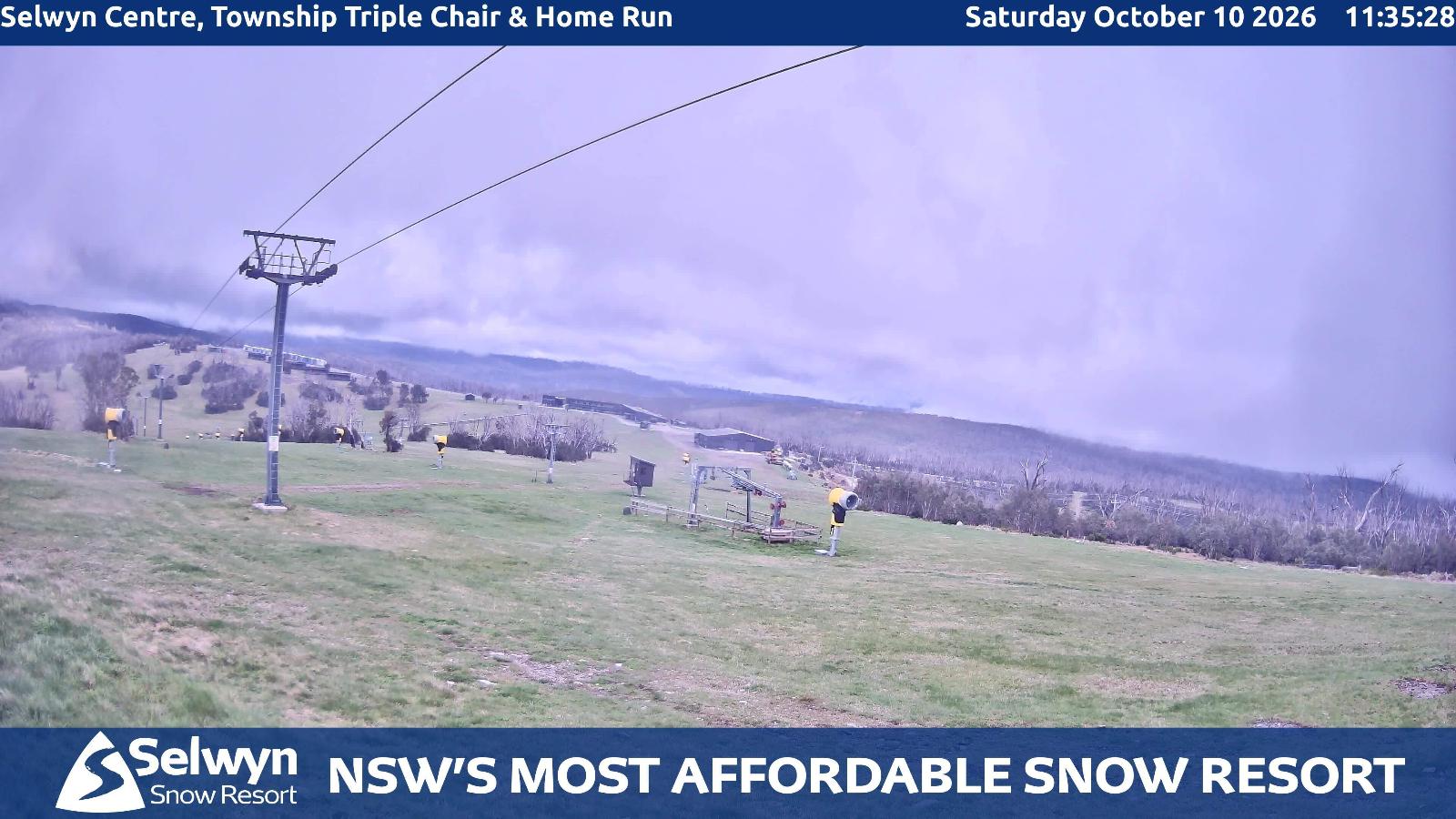 Webcam Selwyn Snowfields: Township