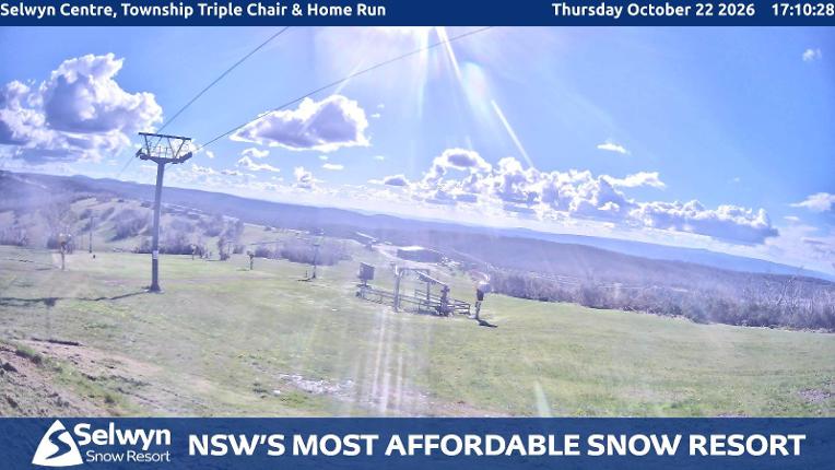 Webcam Selwyn Snowfields: Township