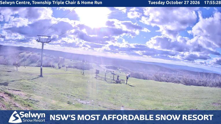 Webcam Selwyn Snowfields: Township