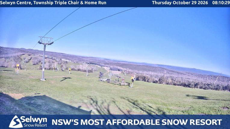 Webcam Selwyn Snowfields: Township
