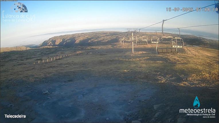 Webcam Serra da Estrela: Torre Telecadeira 1993m