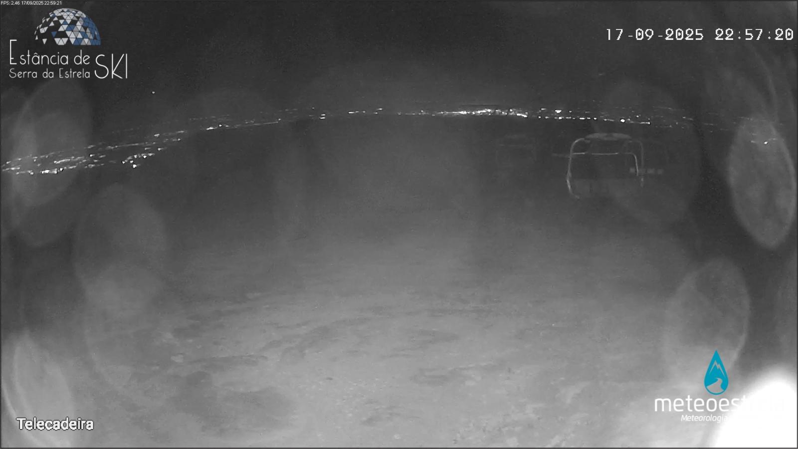 Webcam Serra da Estrela: Torre Telecadeira 1993m