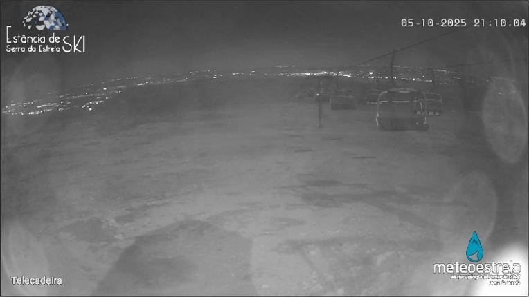 Webcam Serra da Estrela: Torre Telecadeira 1993m