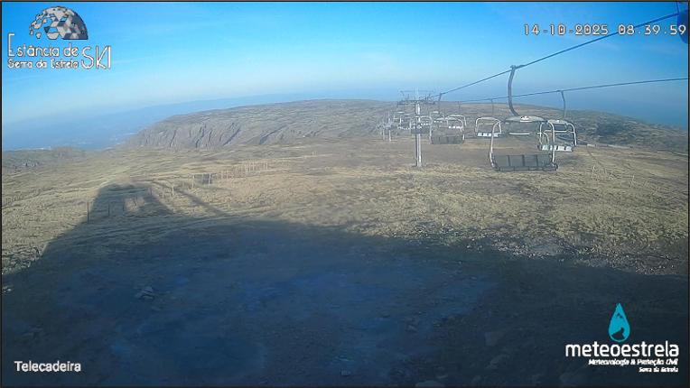 Webcam Serra da Estrela: Torre Telecadeira 1993m
