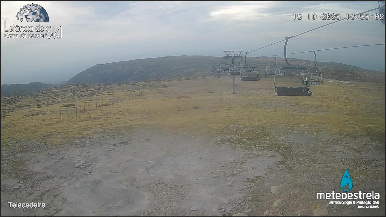 Webcam Serra da Estrela: Torre Telecadeira 1993m