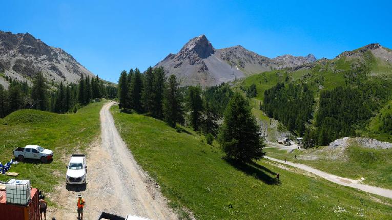 Webcam Serre Chevalier: Monetier - 2176m