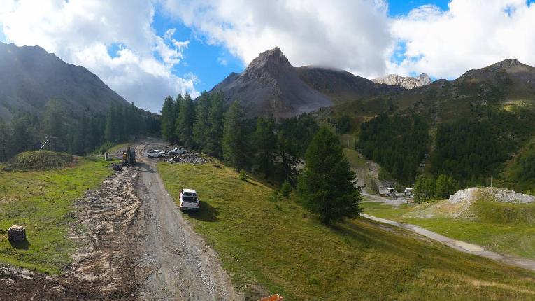 Webcam Serre Chevalier: Monetier - 2176m