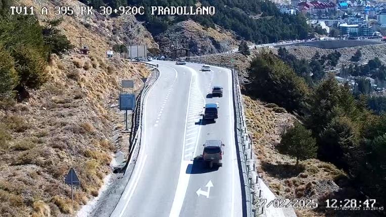 Webcam Sierra Nevada: Carretera acceso