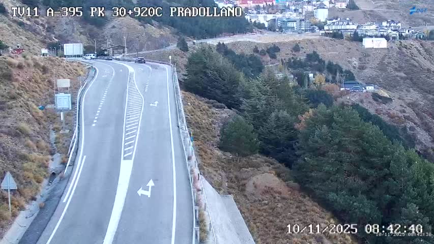 Webcam Sierra Nevada: Carretera acceso