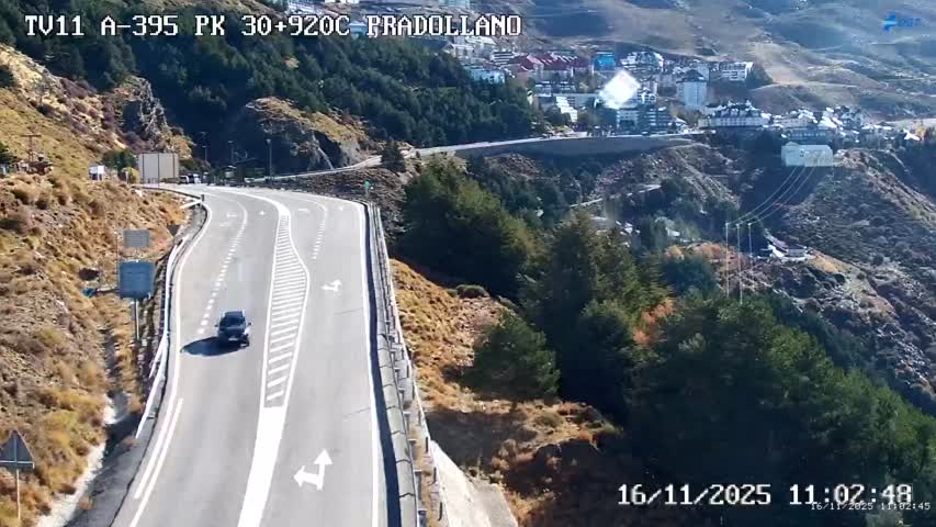 Webcam Sierra Nevada: Carretera acceso