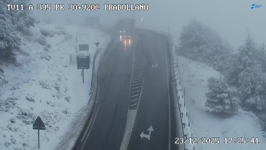 Webcam Sierra Nevada: Carretera acceso