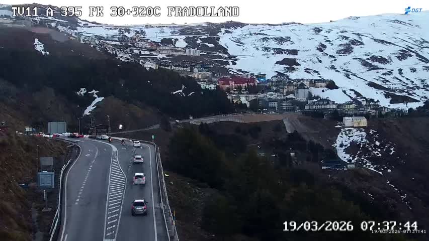 Webcam Sierra Nevada: Carretera acceso