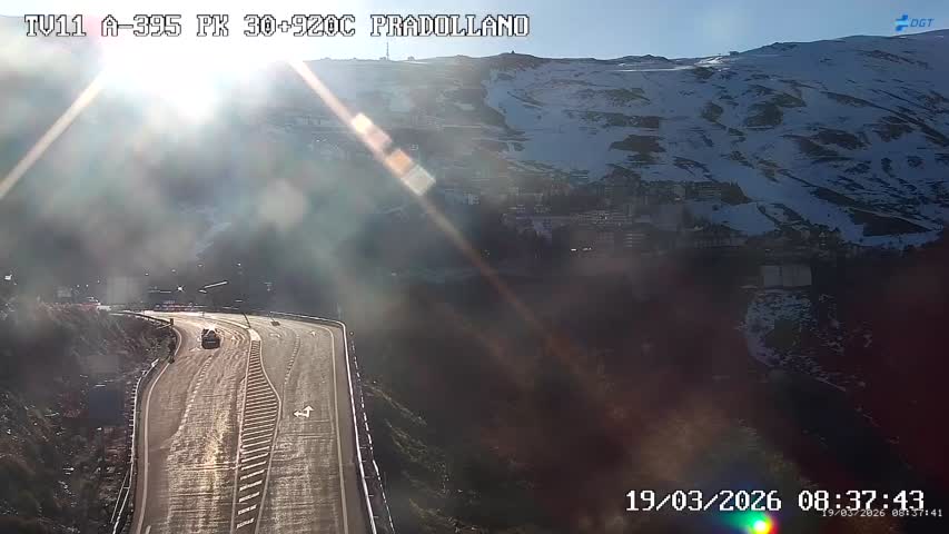 Webcam Sierra Nevada: Carretera acceso