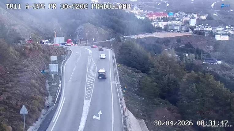 Webcam Sierra Nevada: Carretera acceso