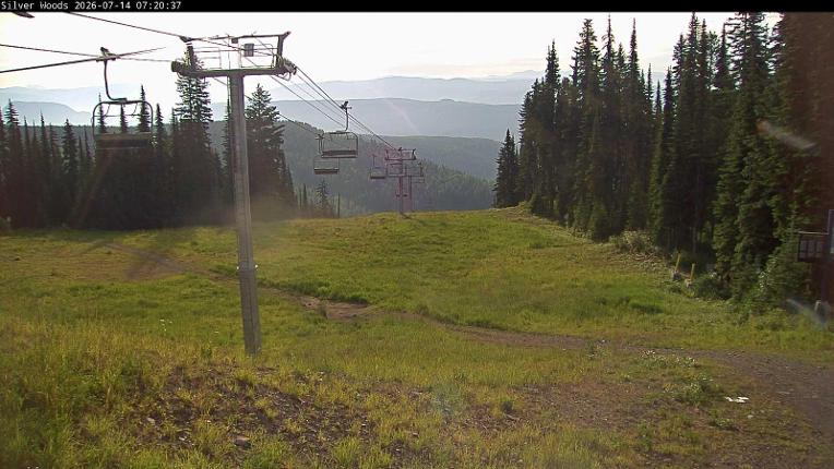 Webcam Silver Star: Top Of Silver Woods