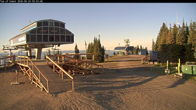 Webcam Silver Star: Top of Comet