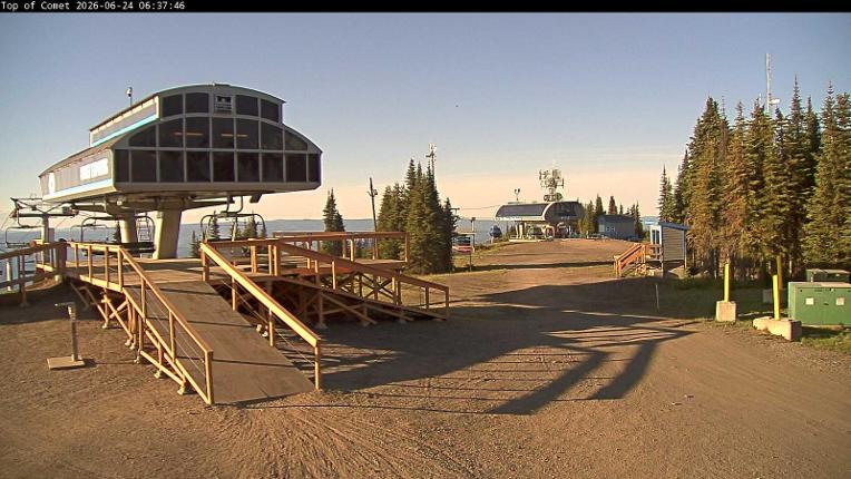 Webcam Silver Star: Top of Comet
