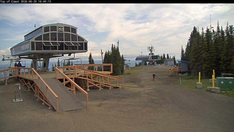 Webcam Silver Star: Top of Comet