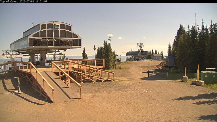 Webcam Silver Star: Top of Comet