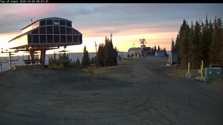 Webcam Silver Star: Top of Comet