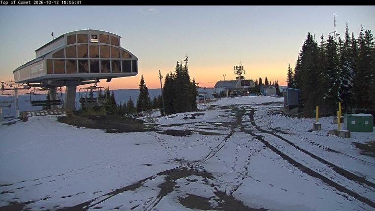 Webcam Silver Star: Top of Comet