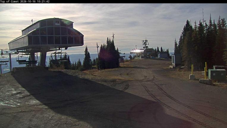 Webcam Silver Star: Top of Comet