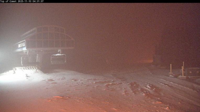 Webcam Silver Star: Top of Comet